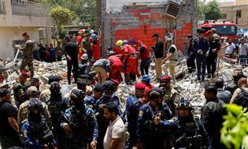   العراق: 4 قتلى جراء انهيار مطعم وسط بغداد