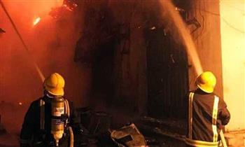 السيطرة على حريق بجوار نادى المعلمين فى الإسكندرية