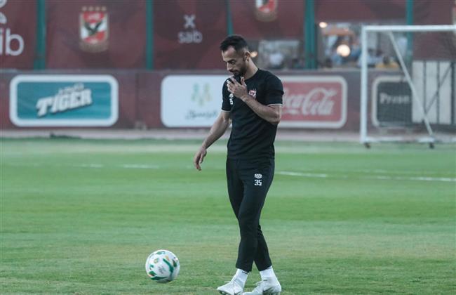 عبد القادر يشارك في المران الجماعي للأهلي