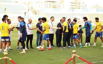 مجلس الإسماعيلي يلتقي باللاعبين بحضور القيادة الفنية الجديدة