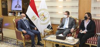   وزير العدل يستقبل السفير الألماني بالقاهرة