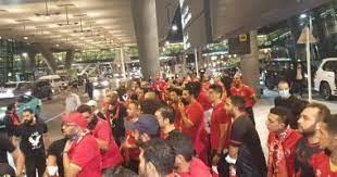 الأهلي والوداد.. وصول جماهير المارد الأحمر مطار محمد الخامس لحضور نهائي إفريقيا