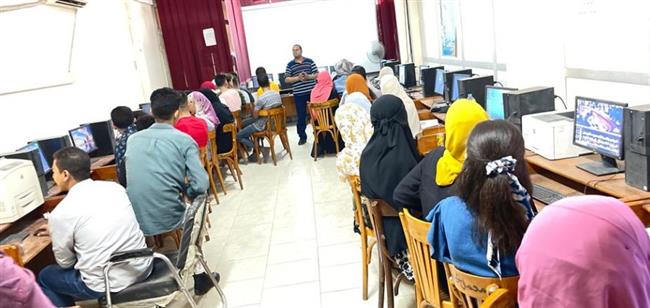 ألسن سوهاج تنطم دورة تدريبية في مجال الحاسب الآلي 