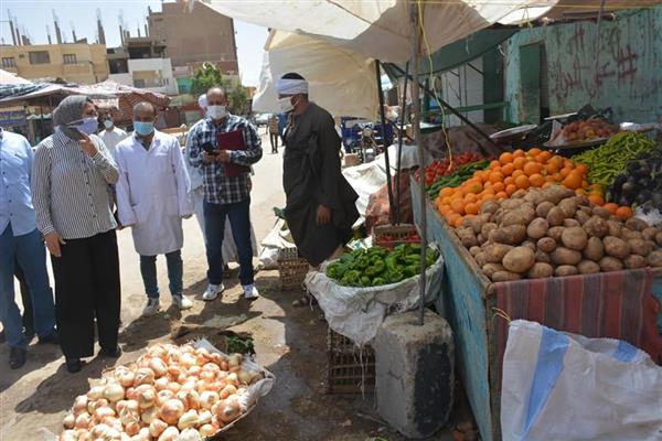 حملات مشددة للرقابة على الأسواق خلال أيام العيد فى قنا