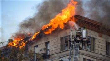   السيطرة على حريق نشب في منزل بجوار مكتب بريد بقنا 