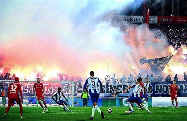 غرامة مالية على فريق هيرتا برلين الألماني بسبب الجماهير