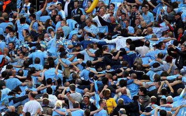 جمهور مانشستر سيتي يقتحم شوارع مدريد