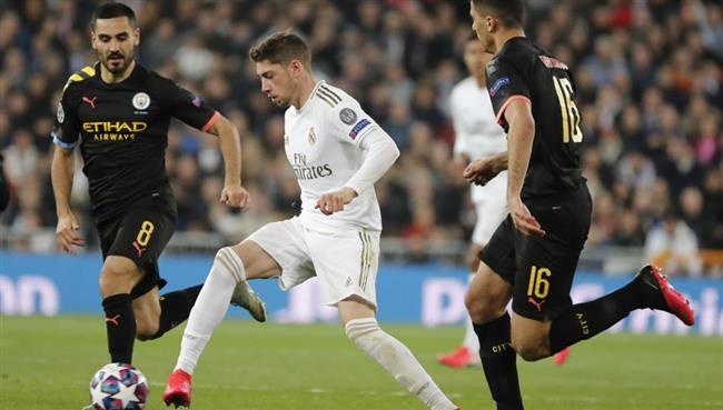 التعادل السلبي يسيطر على الشوط الأول من مباراة ريال مدريد ومانشستر سيتى 