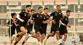 تدريبات بدنية قوية للاعبي الزمالك