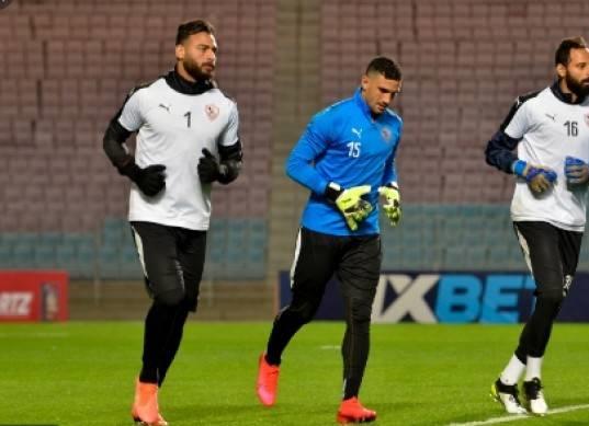 فقرة فنية متنوعة لرباعي حراسة مرمى الزمالك