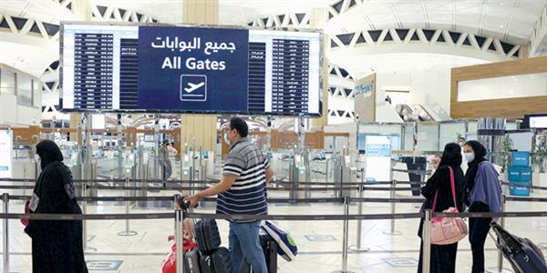 مطار الملك خالد الدولى يعلن عن التعافى الكامل بعد كوفيد