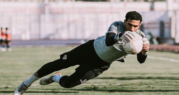 مران الزمالك.. فقرة فنية خاصة لرباعي حراسة المرمى