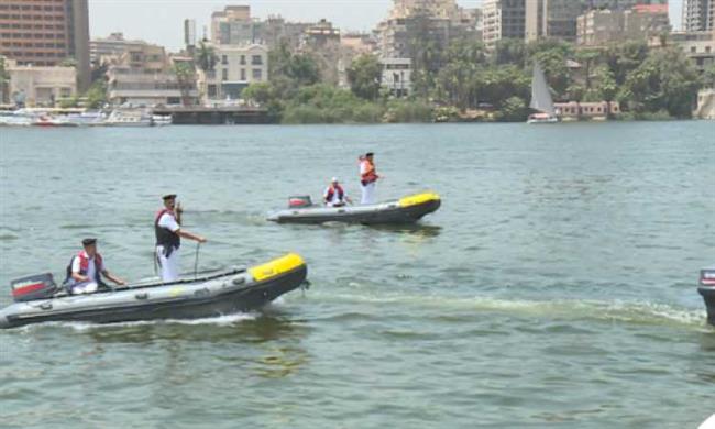 إنقاذ سيدة ألقت نفسها فى النيل