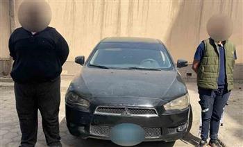 القبض على ضابط الشرطة المزيف وصاحب السيارة المستخدمة فى الإعتداء على أحد المواطنين