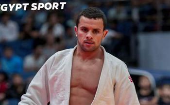 عبد الموجود يطيح بلاعب إسرائيل ويتوج بذهبية كأس أوروبا للجودو