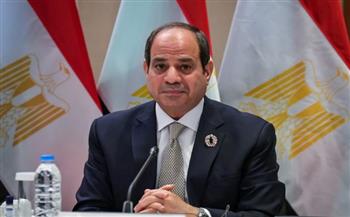   الرئيس السيسي يعزي الشعب والقوات المسلحة في شهداء هجوم غرب سيناء