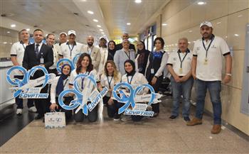   مصر للطيران تحتفل مع الركاب بعيدها الـ٩٠ فى المطارات وعلى متن الطائرات 