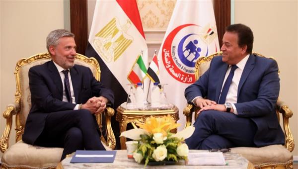 وزير التعليم العالي يستقبل سفير إيطاليا ووفد الوكالة الإيطالية للتعاون التنموي