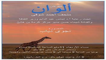 بعد غدٍ.. افتتاح معرض «ألوان» لنجوى دياب بمتحف أحمد شوقي