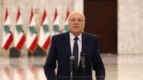   رئيس الحكومة اللبنانية: الأجواء السياسية توحي بصعوبة الاتفاق على تشكيل حكومة جديدة