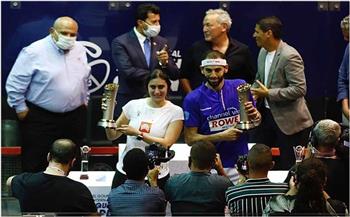   محمد الشوربجي ونور جوهر ونور الطيب يتأهلون لربع نهائي بطولة الجونة الدولية للأسكواش
