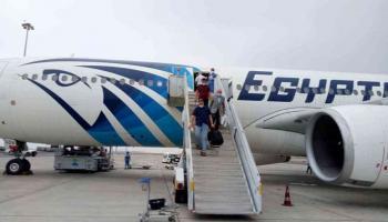   مصرللطيران تحث عملائها القادمين من الخارج التسجيل على المنصة الاليكترونية " Visit Egypt "