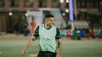 عمر السعيد يشارك فى تدريبات الزمالك بعد التعافى من الإصابة 