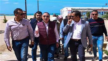 الدخول مجاني.. افتتاح شاطئ جديد بالأنفوشي يستوعب 1000 أسرة.. فيديو