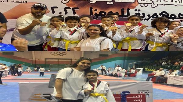وادي دجلة شيراتون  يحصد  ١٤ ميدالية  ذهبية و٨ ميداليات فضية ببطوله الجمهوريه للبومزا 
