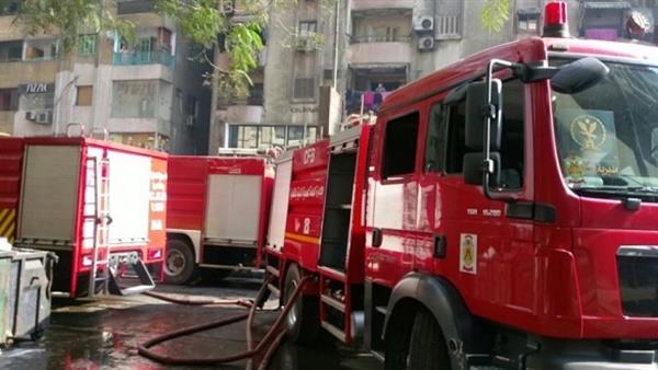 إخماد حريق داخل مخزن أدوات مدرسية فى عين شمس دون اصابات