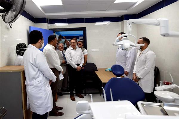رئيس الوزراء يتفقد وحدة طب الأسرة بقرية «الحصص» بالدقهلية