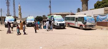   تقديم الخدمات الطبية والعلاجية لـ 1804 حالة بقرية الشيخ حسن بمركز مطاي بالمنيا