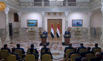   تفاصيل كلمة السيسي خلال مؤتمر صحفي مع رئيس مجلس القيادة الرئاسي اليمني