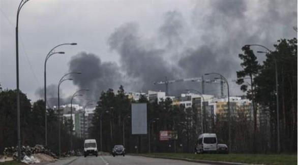 22 جريحًا فى قصف روسى غرب أوكرانيا