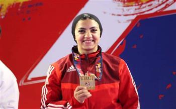 أسماء مجدي تنتزع ذهبية الدوري العالمي للكاراتيه