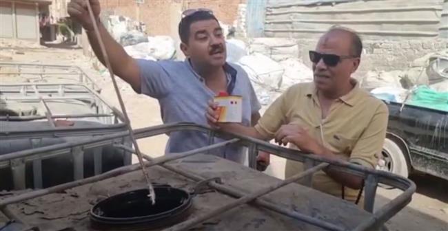 غلق وتشميع منشأة تعيد تعبئة السيلر «سريع الاشتعال» لبيعه مجددا بالجيزة 