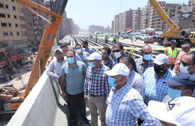 متابعة أعمال التطوير الجارية بالمعادي والبساتين ودار السلام وإزالة التعديات بحلوان