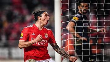 رسميا.. داروين نونيز هداف الدوري البرتغالي ينتقل إلى ليفربول مقابل 75 مليون يورو