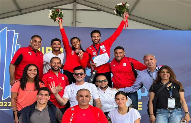«الأولمبية» تهنىء اتحاد الخماسي الحديث برونزية مهند طارق وأميرة قنديل في كأس العالم 
