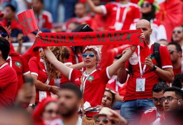 حضور جيد للجمهور المغربي في مواجهة ليبيريا