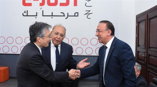 محافظ الإسكندرية يشهد حفل تنصيب الرئيس الجديد للجامعة المصرية اليابانية