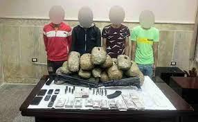 ضبط تشكيل عصابي مسلح بحوزته طن بانجو