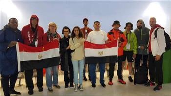 السفيرة المصرية لدى موريشيوس تستقبل الوفد المشارك في بطولة ألعاب القوى