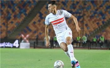 «فتوح» يؤدي تدريبات في الجيمانزيوم قبل الانتظام مران الزمالك