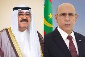   الرئيس الموريتاني يطمئن على صحة ولي عهد الكويت
