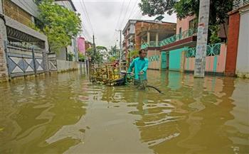   ارتفاع عدد القتلى جراء فيضانات الهند وبنجلاديش إلى 28 شخصا