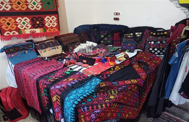 جمعية الجورة تنفذ معرضا لمنتجات سيدات قرية الروضة بشمال سيناء