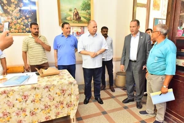 محافظ أسيوط يتفقد بعض مقار لجان امتحانات الثانوية العامة وكنترول قطاع أسيوط «أ»