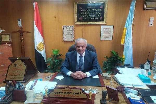 عبد الغفار ينعي الدكتور أيمن حليم وكيل الوزارة بالإسكندرية