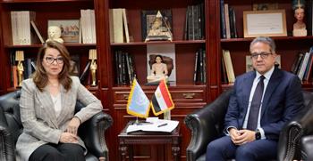   وزير السياحة والآثار يلتقي بوكيل الأمين العام للأمم المتحدة